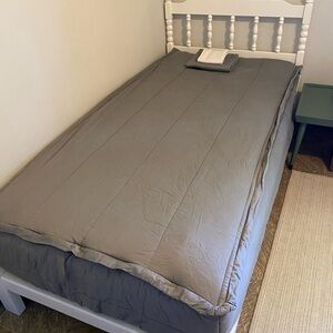 Beddy’s Twin Reese / Modern Gray (minky)